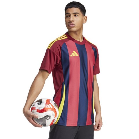 Koszulka adidas STRIPED 24 JSY IW2149 czerwony S Adidas