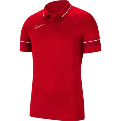 Koszulka Nike Polo Dry Academy 21 CW6104 657 czerwony S Nike