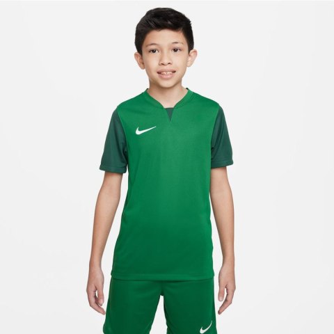 Koszulka Nike Trophy V JSY Junior DR0942 302 zielony M (137-147cm) Nike