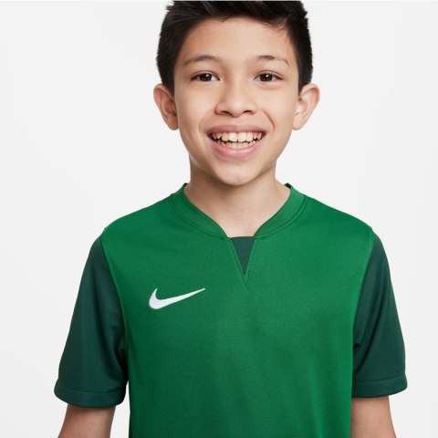Koszulka Nike Trophy V JSY Junior DR0942 302 zielony M (137-147cm) Nike