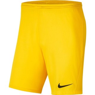 Spodenki Nike Park III BV6855 719 żółty M Nike