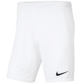 Spodenki Nike Y Park III Boys BV6865 100 biały M (137-147cm) Nike