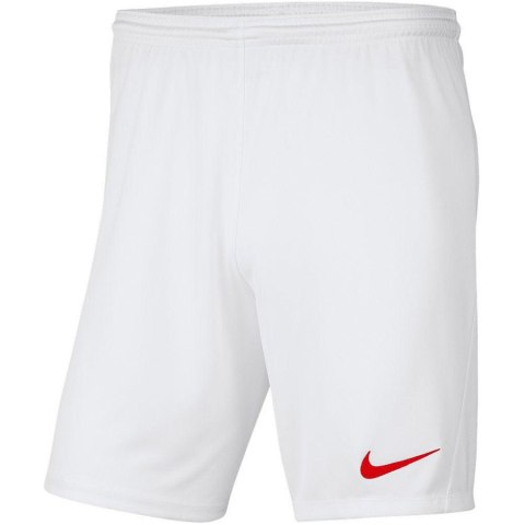Spodenki Nike Y Park III Boys BV6865 103 biały L (147-158cm) Nike