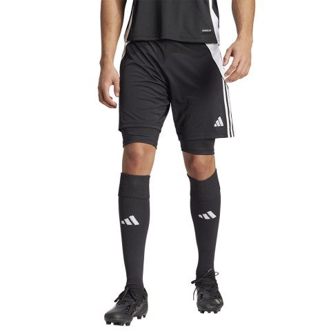 Spodenki adidas TIRO 24 Training 2IN1 IJ5605 czarny XXL Adidas