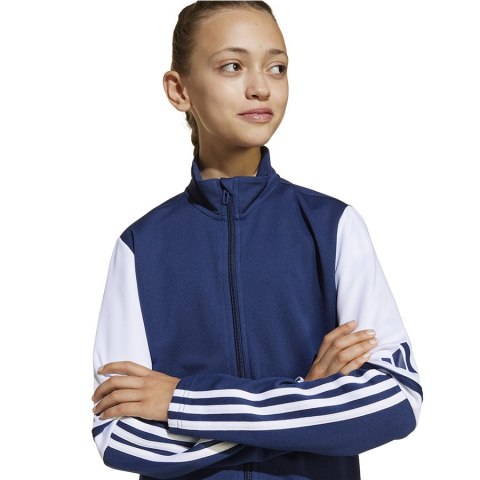 Bluza adidas SQUADRA 25 Training JKT Jr JD3029 granatowy 116 cm Adidas Bluza adidas SQUADRA 25 Training JKT Jr JD3029 granatowy 116 cm Adidas