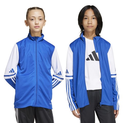 Bluza adidas SQUADRA 25 Training JKT Jr JD4798 niebieski 116 cm Adidas