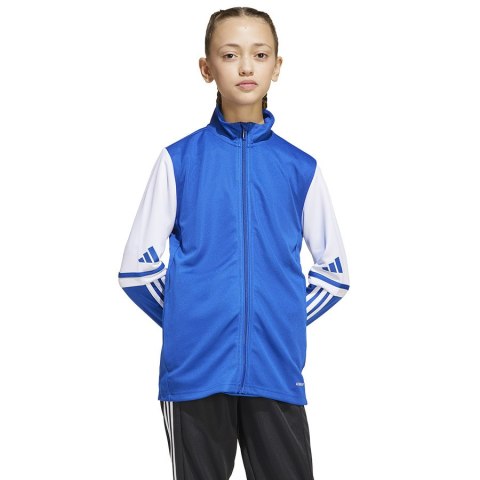 Bluza adidas SQUADRA 25 Training JKT Jr JD4798 niebieski 116 cm Adidas