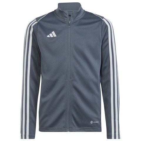 Bluza adidas TIRO 23 JKT Junior HS3523 szary 116 cm Adidas Bluza adidas TIRO 23 JKT Junior HS3523 szary 116 cm Adidas
