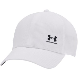 Czapka z daszkiem męska Under Armour Iso-Chill Armourvent Adj OSFM biała 1383440 100 Under Armour