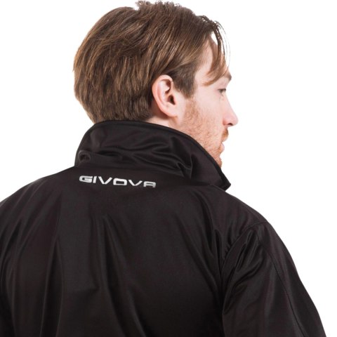 Dres Givova Tuta Visa Black czarno-biały TR018 1003B Givova Dres Givova Tuta Visa Black czarno-biały TR018 1003B Givova