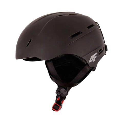 Kask narciarski dla dzieci 4F U063 roz.M 54-58cm czarny 4FJWAW24AHELU063 21S 4F Kask narciarski dla dzieci 4F U063 roz.M 54-58cm czarny 4FJWAW24AHELU063 21S 4F