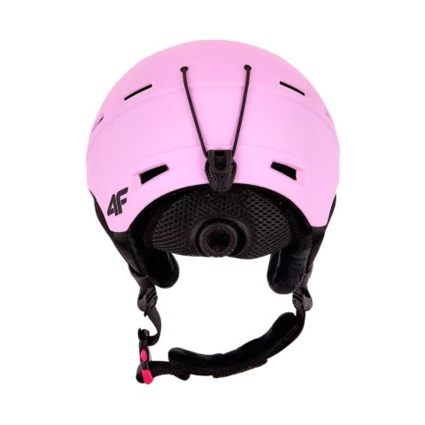 Kask narciarski dla dzieci 4F U063 roz.M 54-58cm różowy 4FJWAW24AHELU063 54S 4F Kask narciarski dla dzieci 4F U063 roz.M 54-58cm różowy 4FJWAW24AHELU063 54S 4F