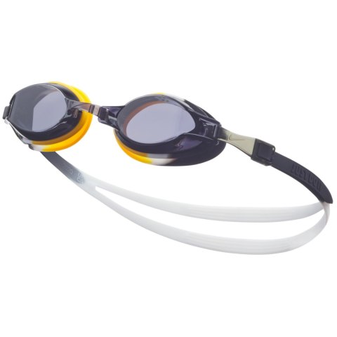 Okulary pływackie Nike Os Chrome Junior 8-14 lat czarno-żółte NESSD128-079 Nike Okulary pływackie Nike Os Chrome Junior 8-14 lat czarno-żółte NESSD128-079 Nike
