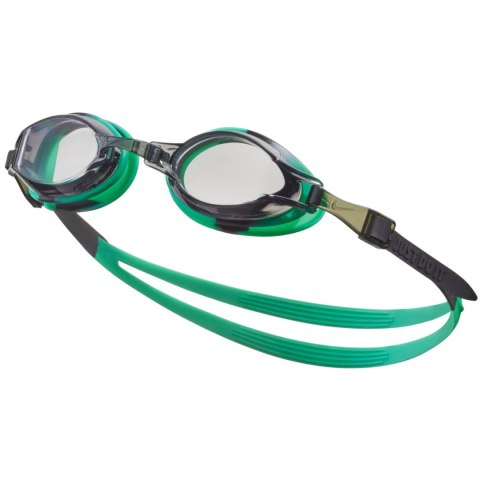 Okulary pływackie Nike Os Chrome Junior 8-14 lat zielono-czarne NESSD128-366 Nike Okulary pływackie Nike Os Chrome Junior 8-14 lat zielono-czarne NESSD128-366 Nike