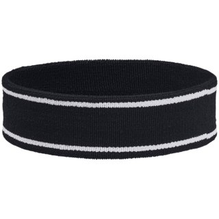 Opaska na głowę Under Armour Striped Performance Terry HB czarna 1373118 001 Under Armour