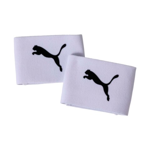 Opaski na getry piłkarskie Puma 2 sztuki białe 50636 01 Puma Opaski na getry piłkarskie Puma 2 sztuki białe 50636 01 Puma