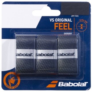 Owijka Babolat Vs Orginal Feel 3 szt. czarno-żółta 653040 232/200919 Babolat