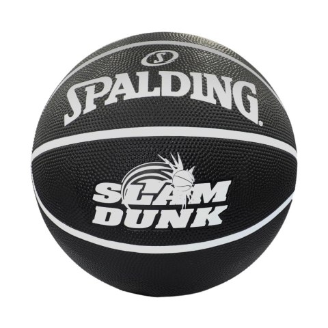 Piłka do koszykówki Spalding Slam Dunk czarna 84860Z Spalding Piłka do koszykówki Spalding Slam Dunk czarna 84860Z Spalding