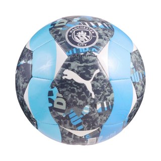 Piłka nożna Puma MCFC Prematch szaro-niebieska 84548 74 Puma