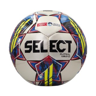 Piłka nożna Select Futsal Mimas Fogo Ekstraklasa FIFA Basic biało-niebiesko-czerwona 18666 Select