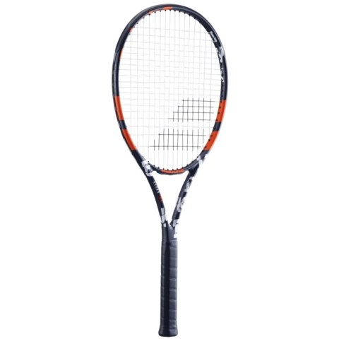Rakieta do tenisa ziemnego Babolat Evoke 105 S CV G2 czarno-pomarańczowa 007A61 121223 Babolat Rakieta do tenisa ziemnego Babolat Evoke 105 S CV G2 czarno-pomarańczowa 007A61 121223 Babolat