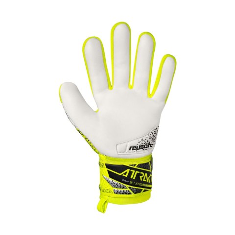 Rękawice bramkarskie Reusch Attrakt Grip żółto-czarne 5570815 2014 Reusch