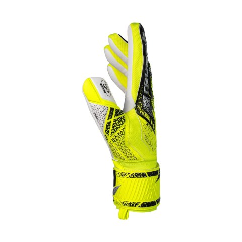 Rękawice bramkarskie Reusch Attrakt Grip żółto-czarne 5570815 2014 Reusch