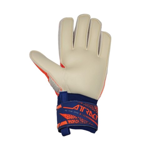 Rękawice bramkarskie Reusch Attrakt Solid biało-pomarańczowe 5570516 2500 Reusch Rękawice bramkarskie Reusch Attrakt Solid biało-pomarańczowe 5570516 2500 Reusch