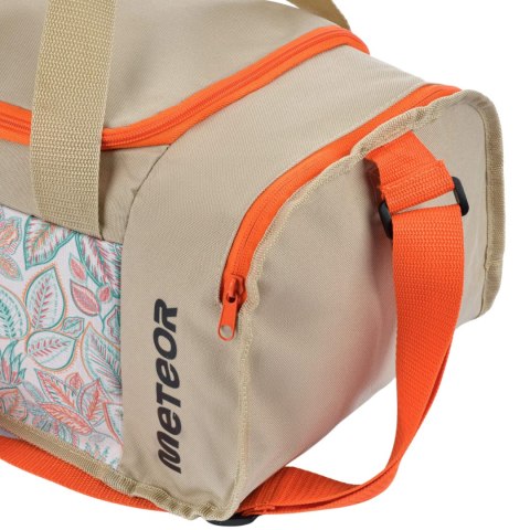Torba Fitness Meteor Nanuq 20L beżowo-pomarańczowa 16895 Meteor Torba Fitness Meteor Nanuq 20L beżowo-pomarańczowa 16895 Meteor