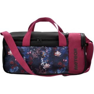 Torba Fitness Meteor Nanuq 20L czarno-różowa 16893 Meteor
