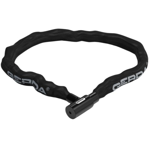 Zapięcie rowerowe Gerda łańcuch, korpus okrągły, czarne Contra 1200/8V OSCN0120008 06V2XP Gerda