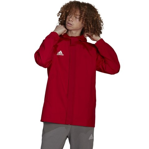 Kurtka adidas ENTRADA 22 AW Jacket HG6299 czerwony XL Adidas