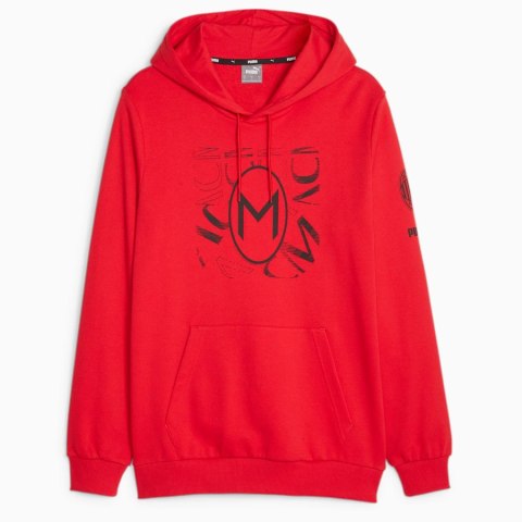Bluza Puma AC Milan FtbCore Graphic Hoody 772316-01 czerwony M Puma