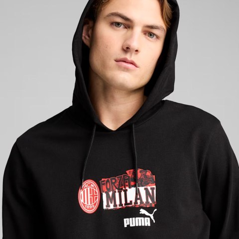 Bluza Puma AC Milan FtbINRGY Hoodie 779323-07 czarny M Puma Bluza Puma AC Milan FtbINRGY Hoodie 779323-07 czarny M Puma