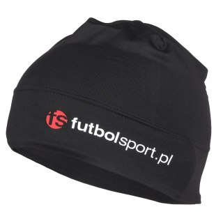 Czapka treningowa futbolsport czarna czarny one size Futbolsport