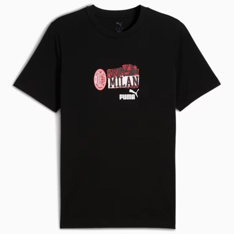 Koszulka Puma AC Milan FtbINGRY Tee 779315-07 czarny L Puma