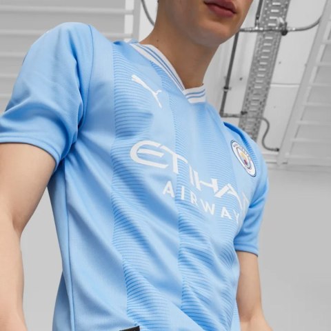 Koszulka Puma Manchester City Home JSY Replika 770438-01 niebieski XXL Puma