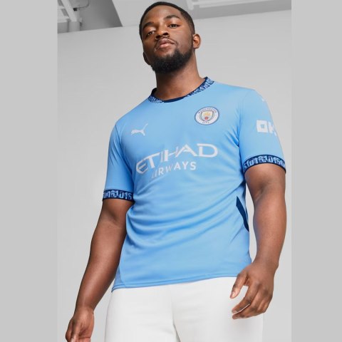 Koszulka Puma Manchester City Home JSY Replika 775075-01 niebieski L Puma