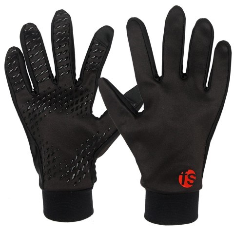 Rękawiczki piłkarskie FS czarne czarny L/XL Futbolsport Rękawiczki piłkarskie FS czarne czarny L/XL Futbolsport