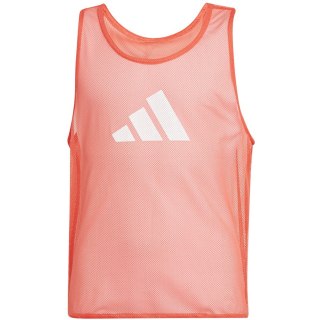Znacznik piłkarski adidas Bib Jr JF3249 czerwony 164 cm Adidas