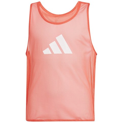 Znacznik piłkarski adidas Bib Jr JF3249 czerwony 164 cm Adidas Znacznik piłkarski adidas Bib Jr JF3249 czerwony 164 cm Adidas