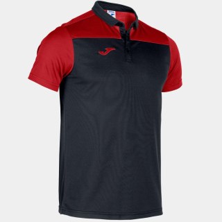 Koszulka Joma Polo Shirt Hobby II 101371.106 czarny 140 cm Joma