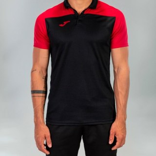 Koszulka Joma Polo Shirt Hobby II 101371.106 czarny 140 cm Joma