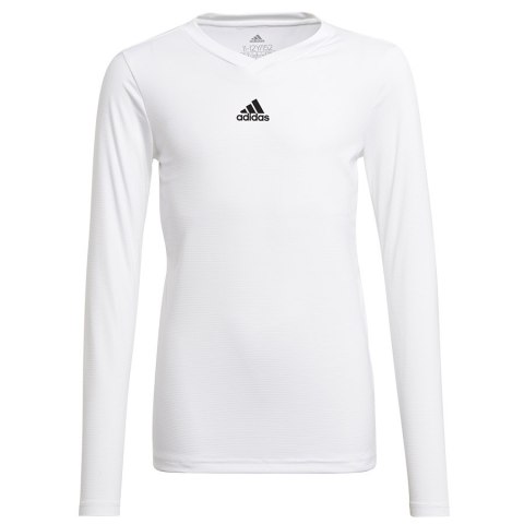 Koszulka adidas TEAM BASE TEE LS Junior GN5713 biały 176 cm Adidas