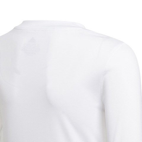 Koszulka adidas TEAM BASE TEE LS Junior GN5713 biały 176 cm Adidas