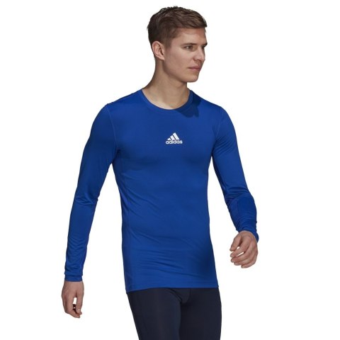 Koszulka adidas TECHFIT LS TOP GU7335 niebieski XL Adidas