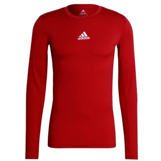Koszulka adidas TECHFIT LS TOP GU7336 czerwony XL Adidas