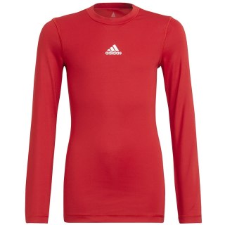 Koszulka adidas TECHFIT LS Tee Y H23154 czerwony 152 cm Adidas