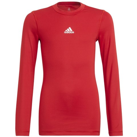 Koszulka adidas TECHFIT LS Tee Y H23154 czerwony 164 cm Adidas