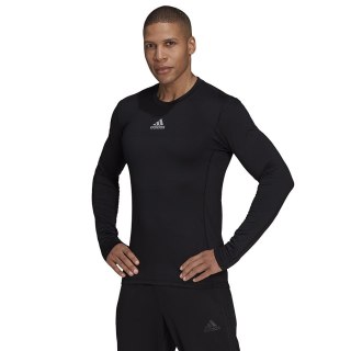 Koszulka adidas TECHFIT LS Top CR H23120 czarny XL Adidas